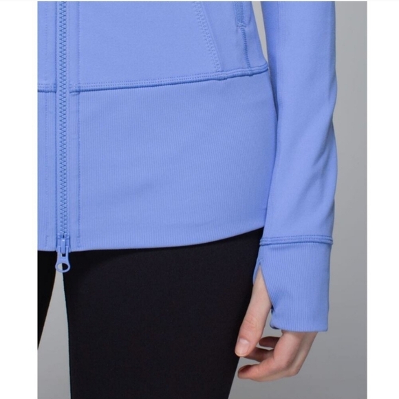 Lululemon Nice Asana Lullaby luon periwinkle running jacket 10 - Picture 4 of 13